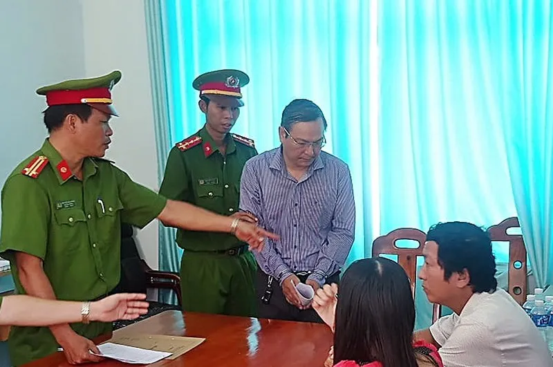 Ông Phạm Thanh Thái, Trưởng phòng TN&MT Phan Thiết, bị bắt giam do sai phạm đất đai trước đây. Ảnh: PĐ chuyen-muc-dich (1).jpg