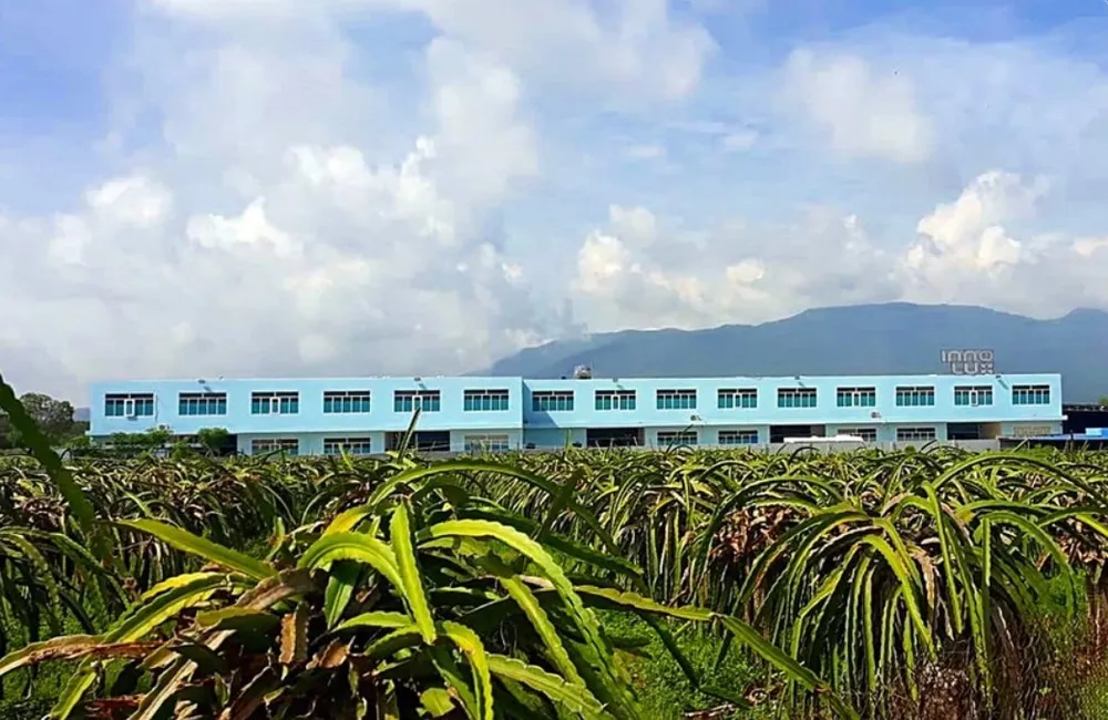 Một khu đất chuyển mục đích sai quy định tại Hàm Tân mà Cơ quan Cảnh sát điều tra Công an Bình Thuận đang xác minh làm rõ. cảnh sát điều tra