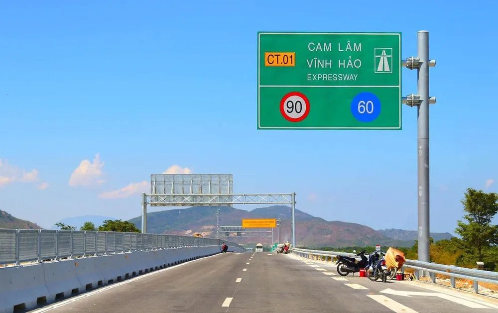 Cao tốc Cam Lâm - Vĩnh Hảo. cao tốc Cam Lâm