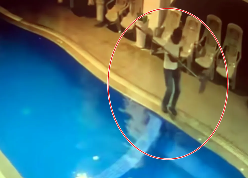 hồ bơi của khách sạn