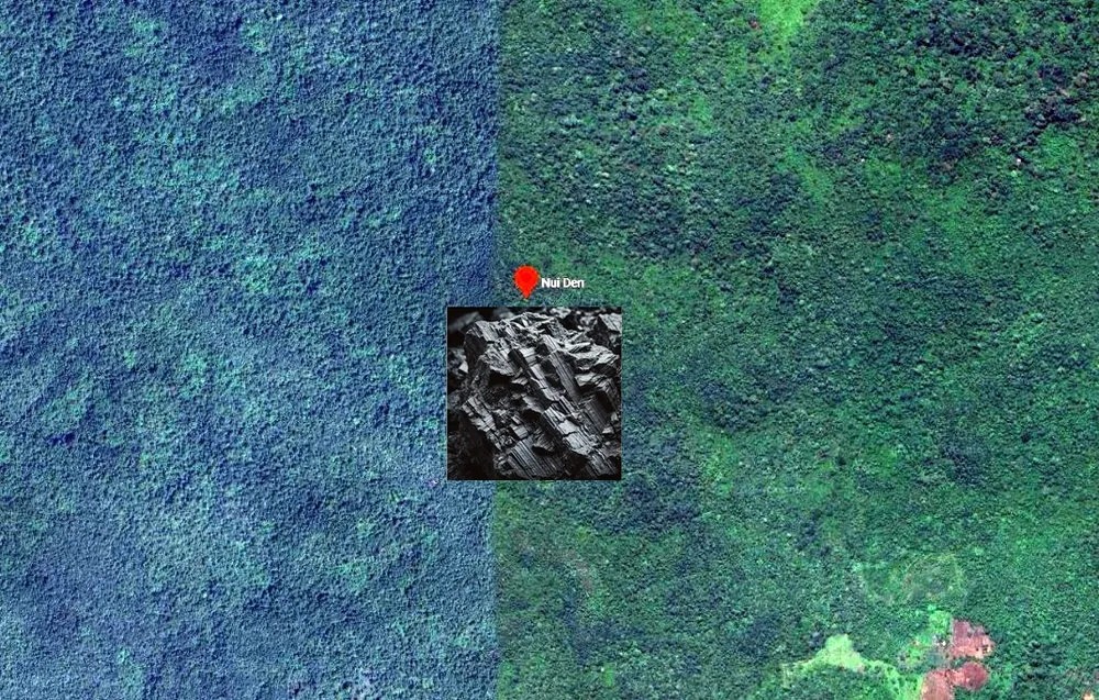 đá gabro núi đen