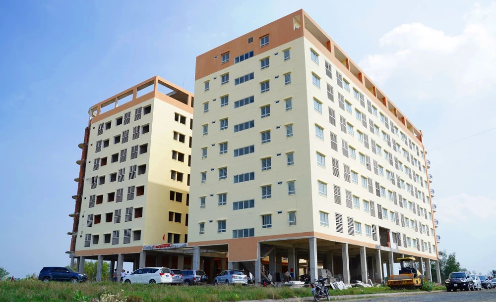 Khu nhà ở cho công nhân Khu công nghiệp Hàm Kiệm II. Ảnh HỮU TRI. sở tài chính