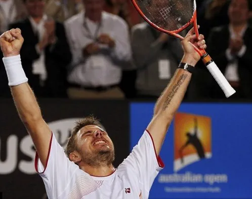 Niềm vui thắng trận của Wawrinka. article-2543143-1ADA08EB000005-6922-1207