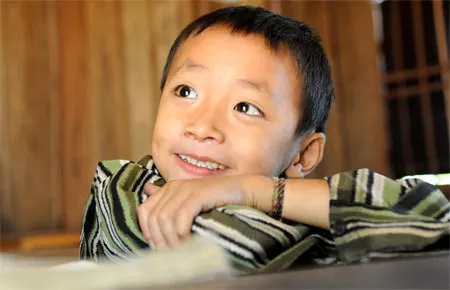 Phóng sự ảnh: Cái chữ với những em nhỏ dân tộc Sila ảnh 4