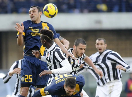 Dù dẫn trước tới 2-0 nhưng Juventus vẫn bị lội ngược dòng