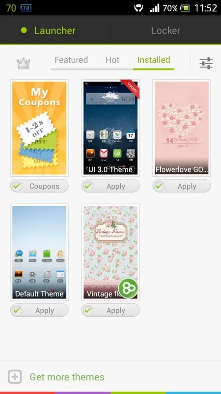 Trang hoàng smartphone mừng ngày 8/3 bằng giao diện đẹp mắt ảnh 3 Download bộ giao diện “hoa cổ điển” miễn phí