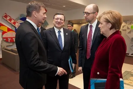 Các lãnh đạo châu Âu đã luôn đứng về phía Ukraine trong cuộc khủng hoảng vừa qua