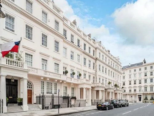 Một khu phố của giới siêu giàu ở London - Anh Ảnh: DAILY MAIL