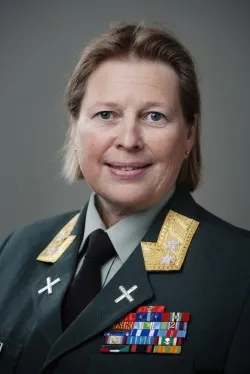 Lực lượng gìn giữ hòa bình LHQ có nữ tư lệnh đầu tiên ảnh 2 Major General Kristin Lund will become the first woman to ever head a UN Peacekeeping force. PHOTO: Forsvaret