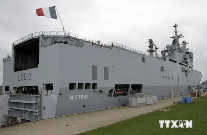 Mỹ chỉ trích việc chính phủ Pháp bán tàu chiến cho Nga ảnh 1