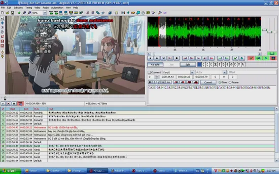 Hướng dẫn sử dụng Aegisub để tạo karaoke: Sau khi làm xong bạn sẽ có một bản karaoke hoàn chỉnh một cách cơ bản nhất. 8-Huong-dan-su-dung-Aegisub-tao-hieu-ung-karaoke-karaoke-effect.jpg