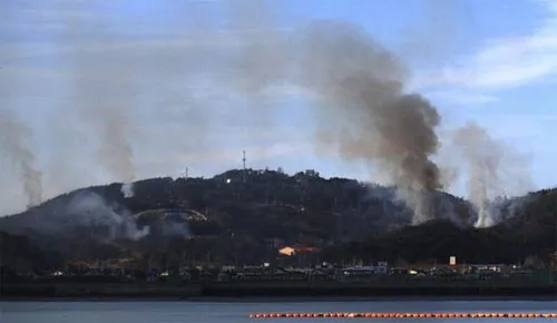 Triều Tiên, Hàn Quốc, nã pháo, tàu chiến, đáp trả