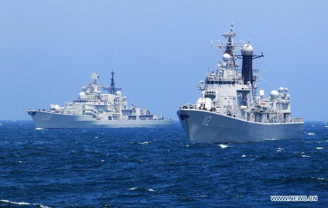 Tàu chiến Nga, Trung Quốc nã pháo trên biển ảnh 10 Tàu chiến Nga, Trung Quốc nã pháo trên biển ảnh 10