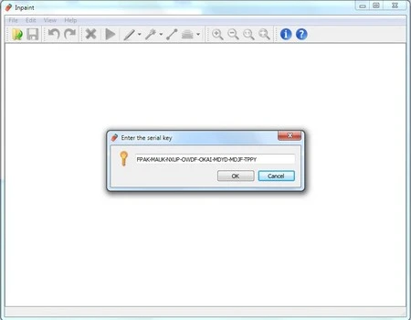 Tảng đá và thông tin ngày giờ chụp ở file ảnh gốc (trên) đã bị loại bỏ nhờ InPaint