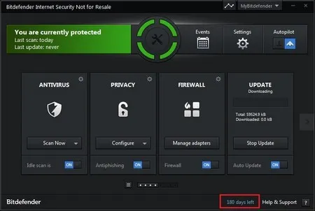Bản quyền miễn phí phần mềm bảo mật Bitdefender Internet Security ảnh 3 Phạm Thế Quang Huy
