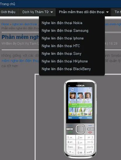 Xuất hiện cả phần mềm nghe lén dành cho điện thoại HKPhone. Xuất hiện cả phần mềm nghe lén dành cho điện thoại HKPhone.