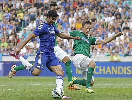 Costa tỏa sáng giúp Chelsea giành chiến thắng ảnh 2 Diego Costa có màn bứt tốc tuyệt vời và dứt điểm tung lưới đối phương