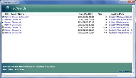 Tuyệt chiêu tìm kiếm dữ liệu siêu tốc trên Windows