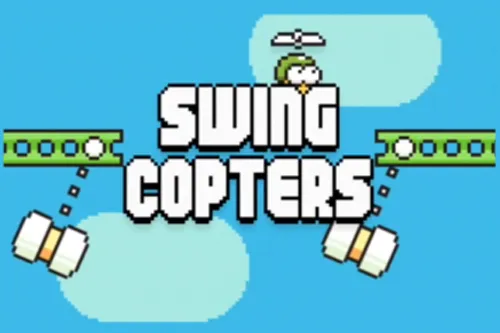 Swing Copters được ví như "Flappy Bird xoay dọc". Swing-2208-1408593249.jpg