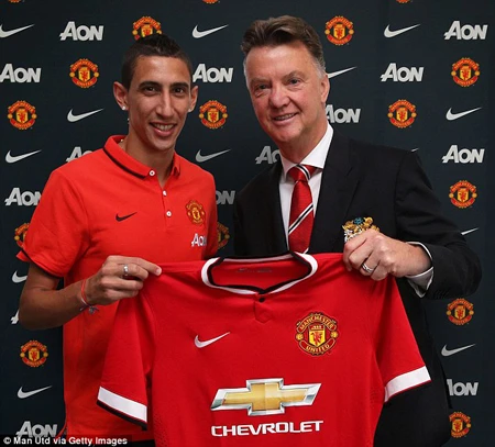 MU có đội hình đắt giá nhất Premier League ảnh 1 Những “bom tấn” như Di Maria giúp HLV Van Gaal có trong tay đội hình đắt nhất <a href='https://plo.vn/quoc-te/tu-lieu/' title='lịch sử'>lịch sử</a> nước Anh
