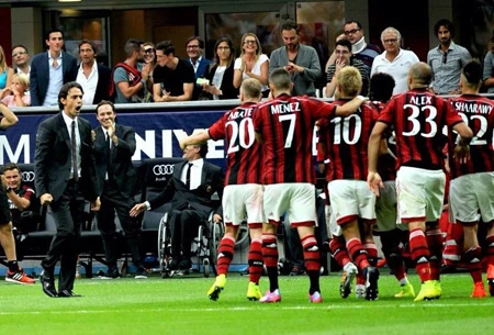 AC Milan xuất sắc đánh bại Lazio