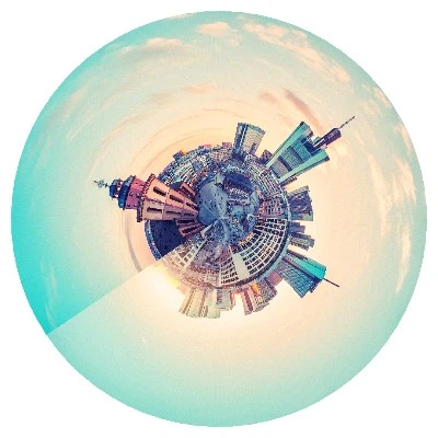 Một vài hình ảnh độc đáo được tạo ra bởi ứng dụng Planet Camera