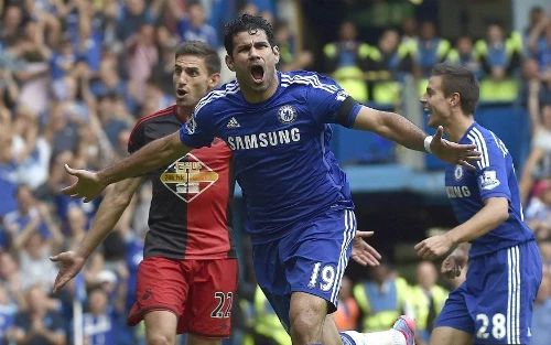 Costa đã ghi 7 bàn trong bốn trận tại Ngoại hạng Anh. Ảnh: Reuters. tag-reuters-2-1165-1410624752.jpg