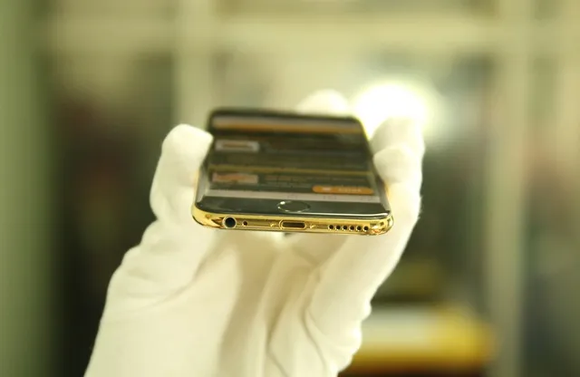  iPhone 6 mạ vàng đầu tiên ở Việt Nam ảnh 9