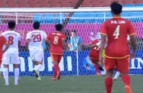 Olympic Việt Nam đã thi đấu đầy hứng khởi