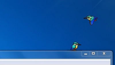 Bạn có thể gọi bao nhiêu chú chim tùy thích bằng cách kích nhiều lần vào file
