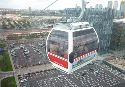 Cáp treo thay thế giao thông đô thị ảnh 1 Cáp treo thay thế giao thông đô thị ảnh 1