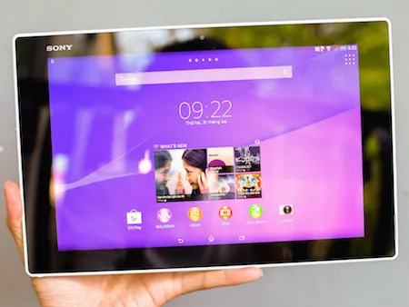Cận cảnh máy tính bảng Xperia Z2 tablet vừa xuất hiện tại Việt Nam
