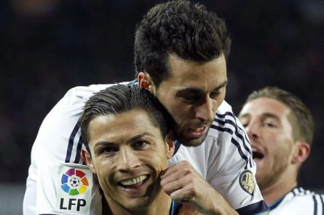 Platini, Real, Ronaldo