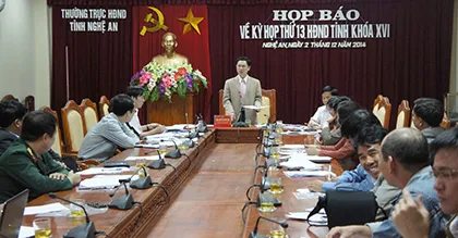 Nghệ An: Sẽ lấy phiếu tín nhiệm 16 chức danh ảnh 1