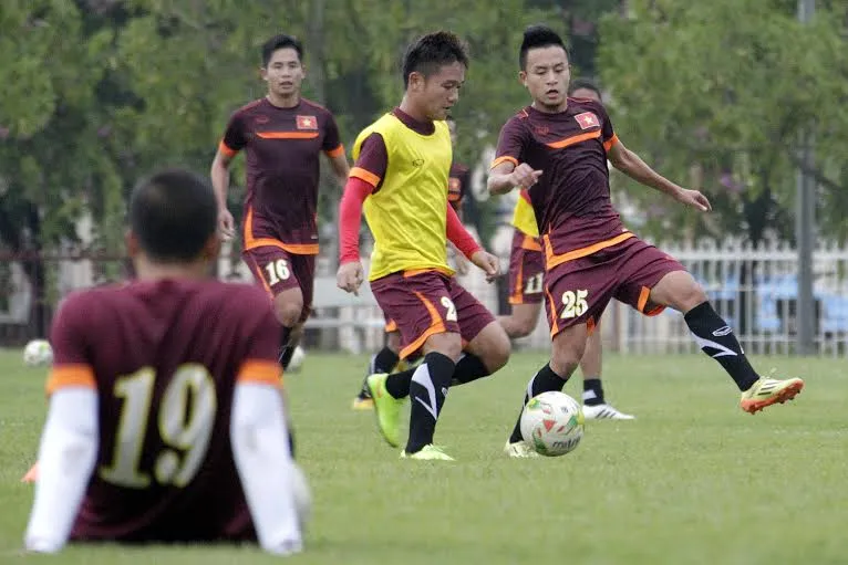 Đội tuyển Việt Nam đã sẵn sàng cho trận bán kết lượt đi - Ảnh: Gia Hưng