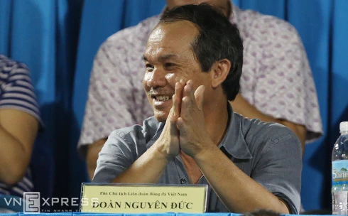 Bầu Đức tự tin có lãi từ bóng đá sau tám năm kiên nhẫn đào tạo cầu thủ trẻ. Ảnh:Đức Đồng. DONG3695-5606-1417505696.jpg