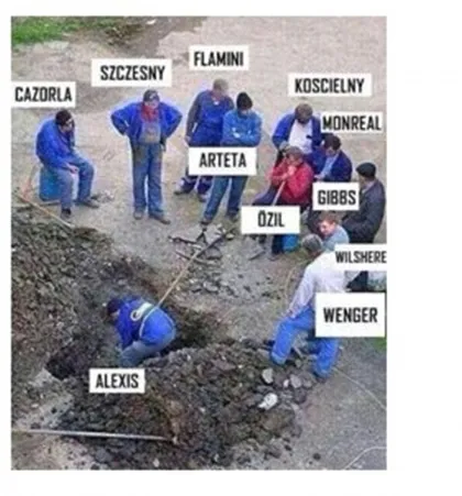 Ảnh chế hài hước Alexis Sanchez ‘đào lỗ’ giải cứu Arsenal ảnh 3 Ảnh chế hài hước Alexis Sanchez ‘đào lỗ’ giải cứu Arsenal ảnh 3