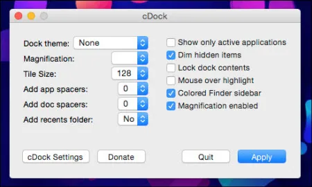 Mẹo hay cho người dùng Macbook: Dễ dàng tùy chỉnh thanh Dock