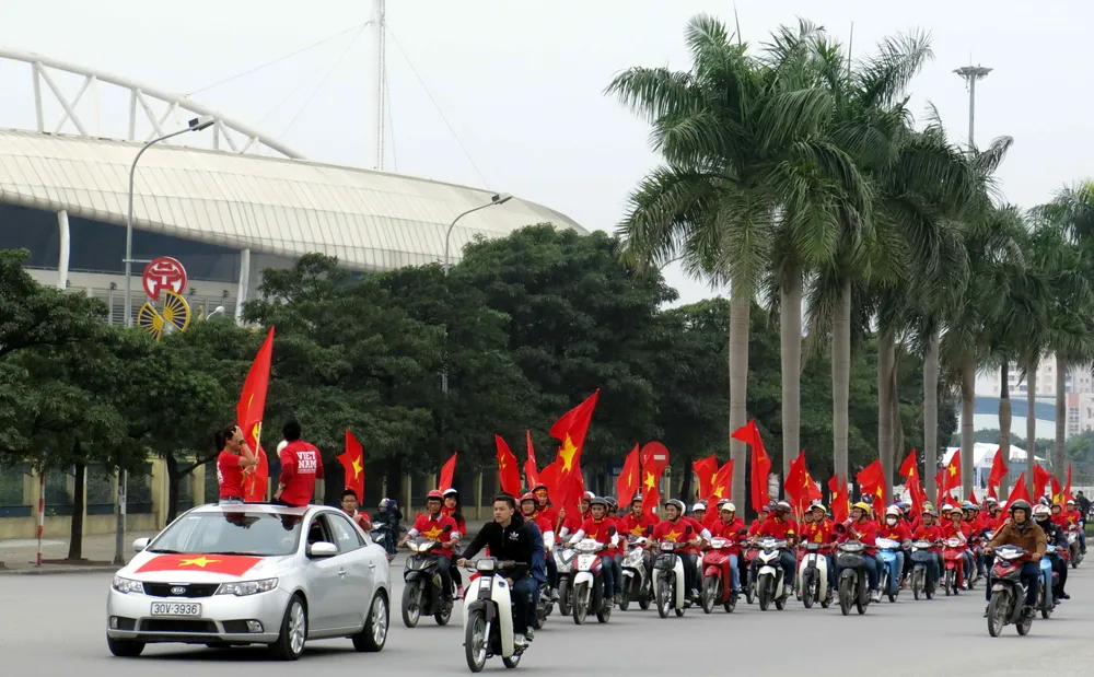 Việt Nam trước giờ xung trận: Nóng 'hầm hập' ở sân Mỹ Đình ảnh 11