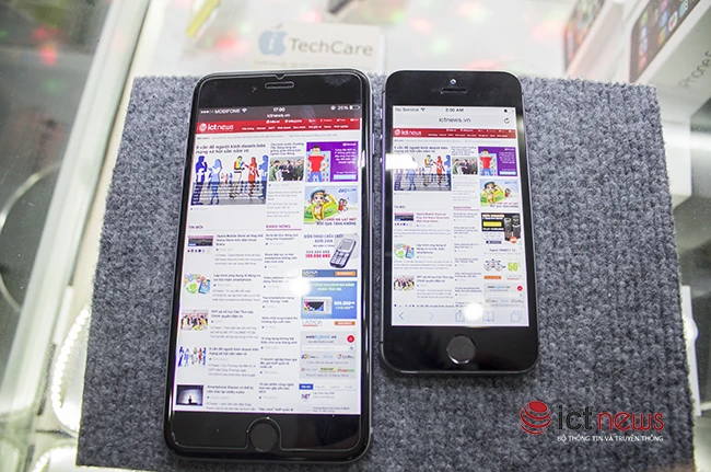 iPhone 6 Plus và "iPhone 6 độ".