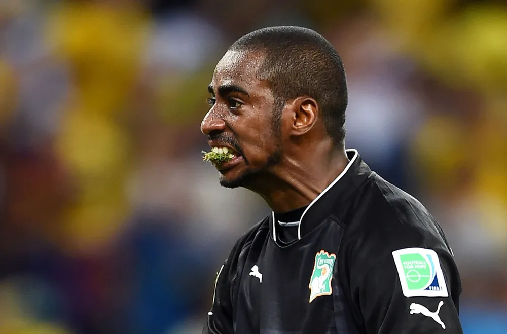 Những hình ảnh hài hước, khó quên nhất làng thể thao năm 2014 ảnh 8 Những hình ảnh hài hước, khó quên nhất làng thể thao năm 2014 ảnh 8