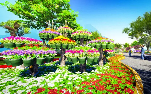 đường hoa, Ất Mùi, Nguyễn Huệ, Hàm Nghi đường hoa, Ất Mùi, Nguyễn Huệ, Hàm Nghi