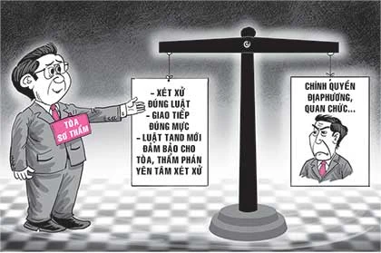 Xử án hành chính: Thẩm phán phải bản lĩnh ảnh 2