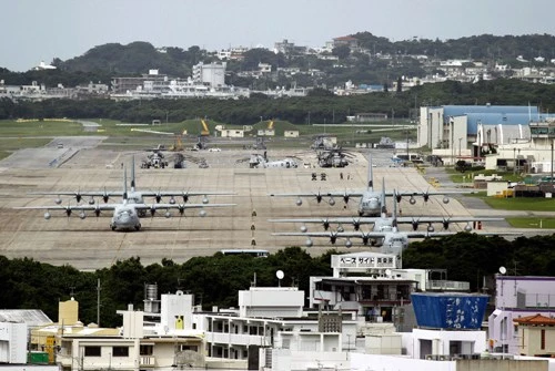 Nhật Bản tiếp tục việc xây căn cứ quân sự cho Mỹ sử dụng ảnh 1