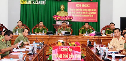 Cần Thơ tổng kết cao điểm trấn áp tội phạm và đảm bảo ATGT dịp Tết ảnh 1 Cần Thơ tổng kết cao điểm trấn áp tội phạm và đảm bảo ATGT dịp Tết ảnh 1
