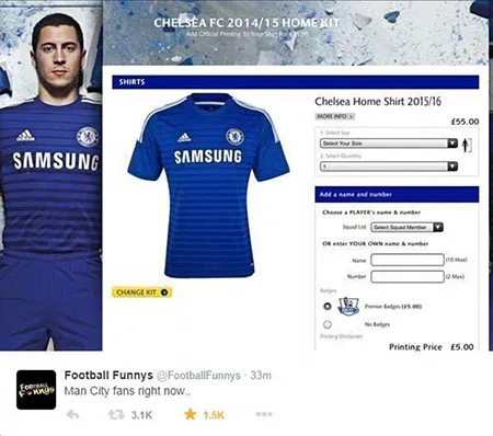 Chùm ảnh hài hước “hậu” Derby thành Manchester: Tử thần vẫy gọi Chelsea ảnh 5 Chùm ảnh hài hước “hậu” Derby thành Manchester: Tử thần vẫy gọi Chelsea ảnh 5