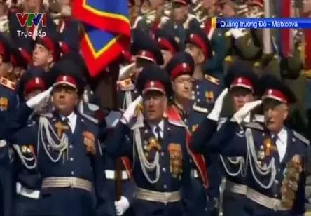 Trực tiếp: Lễ kỷ niệm 70 năm chiến thắng phát xít tại Quảng trường Đỏ ảnh 21 Trực tiếp: Lễ kỷ niệm 70 năm chiến thắng phát xít tại Quảng trường Đỏ ảnh 21