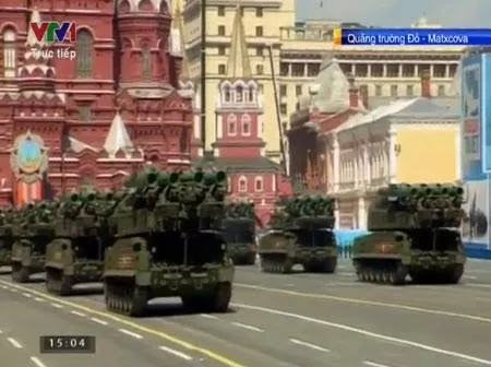 Trực tiếp: Lễ kỷ niệm 70 năm chiến thắng phát xít tại Quảng trường Đỏ ảnh 10 Trực tiếp: Lễ kỷ niệm 70 năm chiến thắng phát xít tại Quảng trường Đỏ ảnh 10