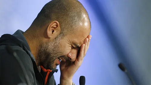 Guardiola đột nhiên phải đối diện với nhiều vấn đề đau đầu ở Bayern giai đoạn cuối mùa này. Ảnh:AP. 1-8587-1431369352.jpg