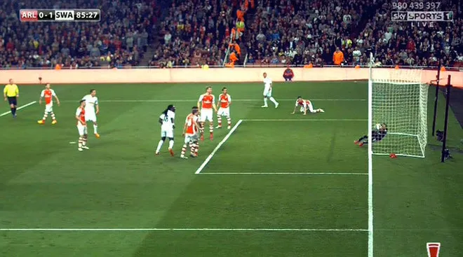Arsenal đứt mạch bất bại vì công nghệ goalline ảnh 3 image photo